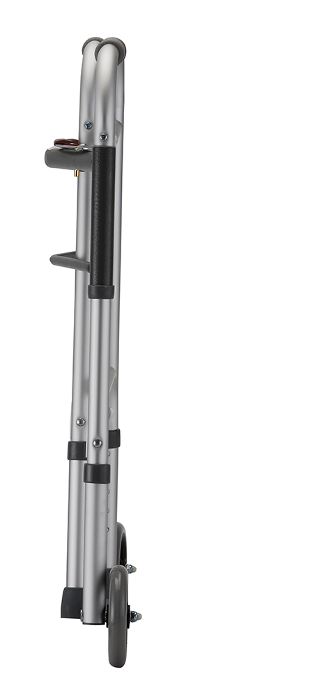 YOUTH FOLDING WALKER W/ 5" WHLS FOLDED 